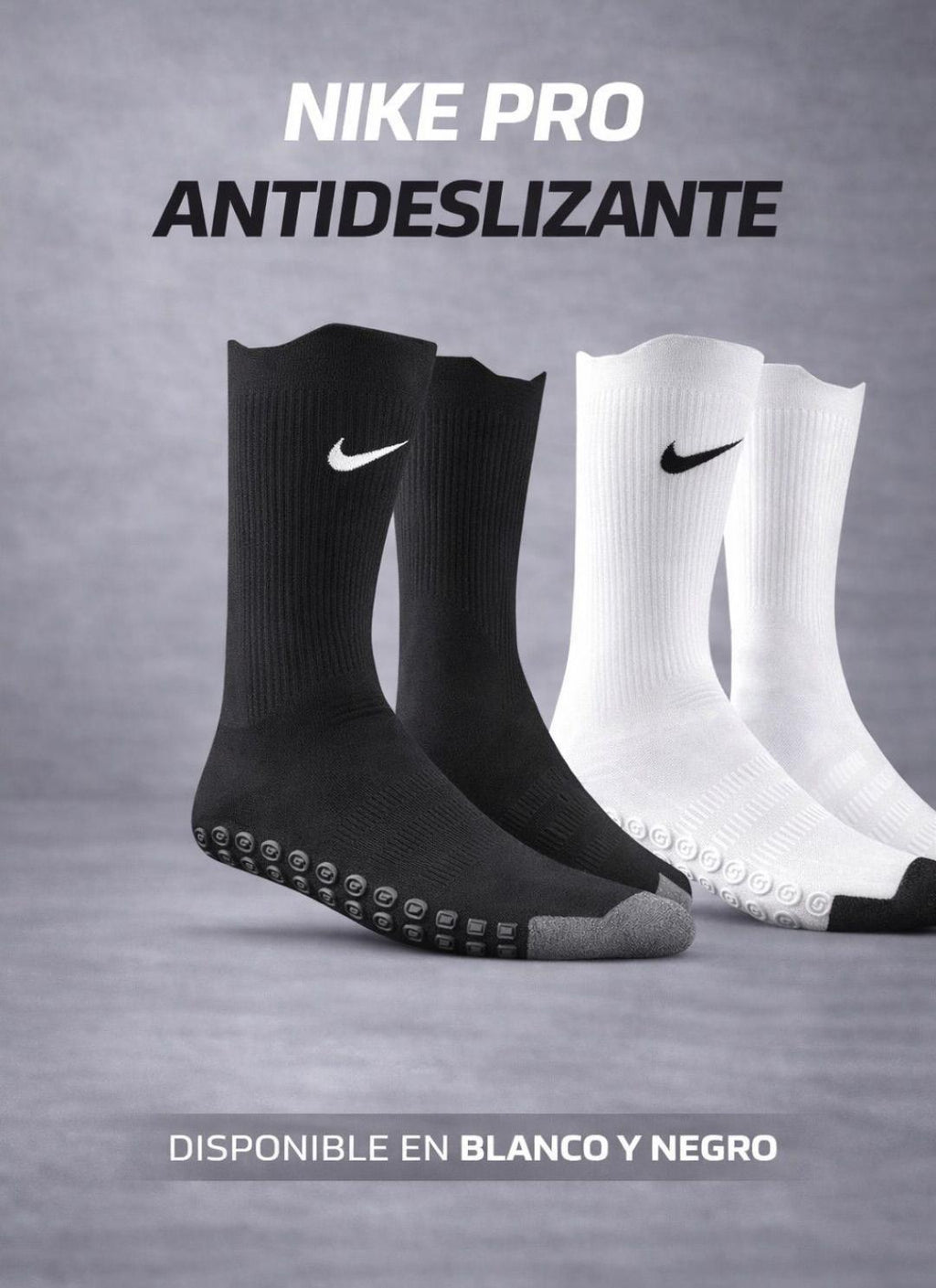 Calcetas Deportivas Antideslizantes con Tecnología Grip – Máximo Control y Estabilidad para Fútbol y Entrenamiento