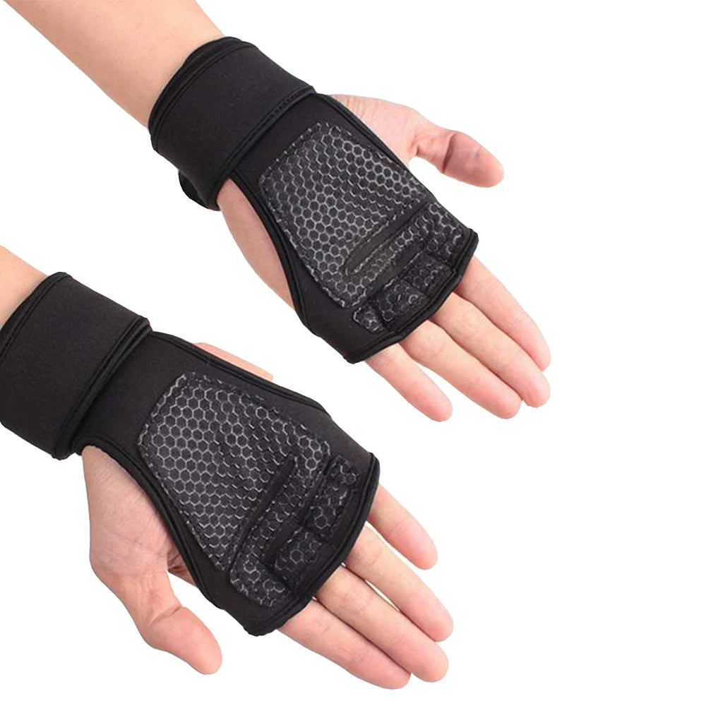 Guantes Deportivos para Gym y Entrenamiento – Protección Antideslizante para Pesas y Fitness (Hombre y Mujer)