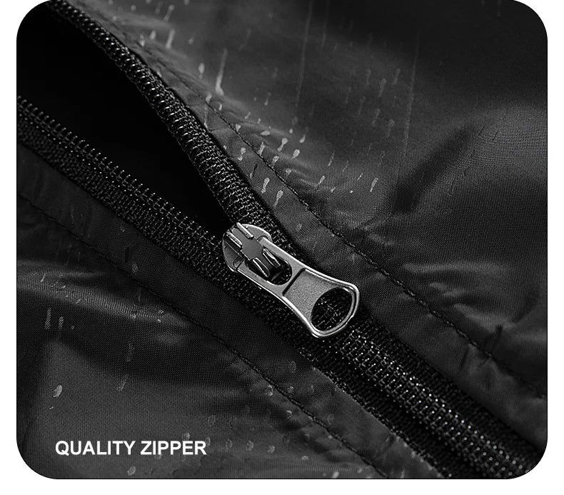 Chaqueta Deportiva Impermeable y Cortavientos – Protección Solar UV para Senderismo, Camping y Deporte