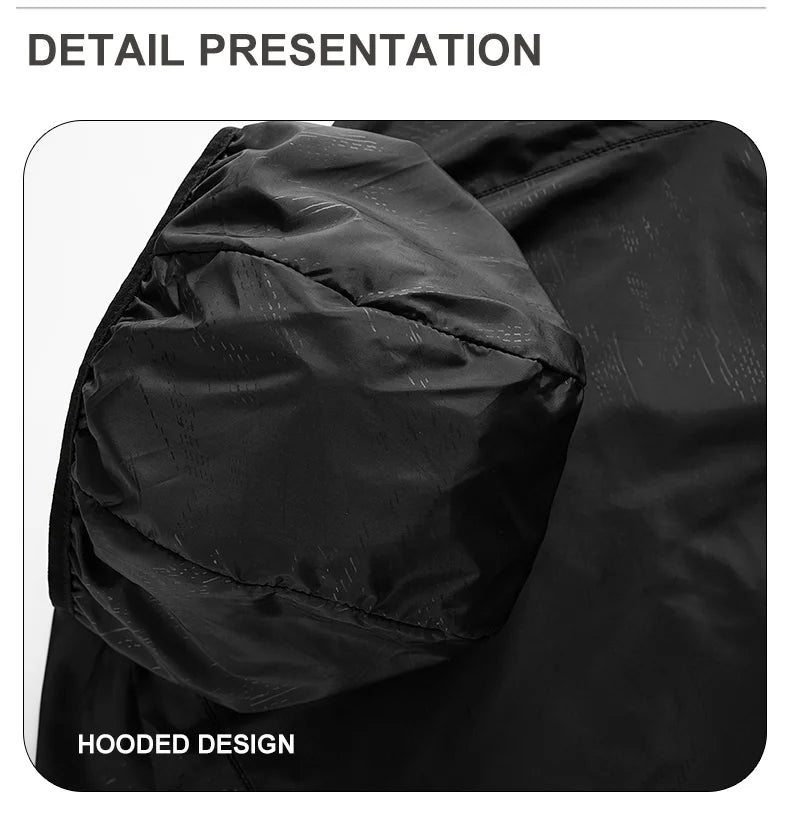 Chaqueta Deportiva Impermeable y Cortavientos – Protección Solar UV para Senderismo, Camping y Deporte