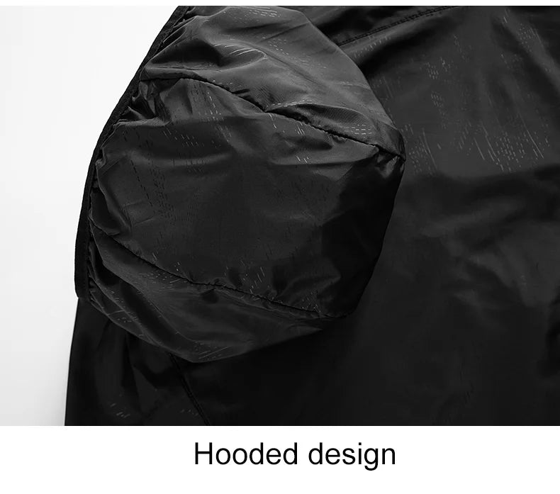 Chaqueta Deportiva Impermeable y Cortavientos – Protección Solar UV para Senderismo, Camping y Deporte