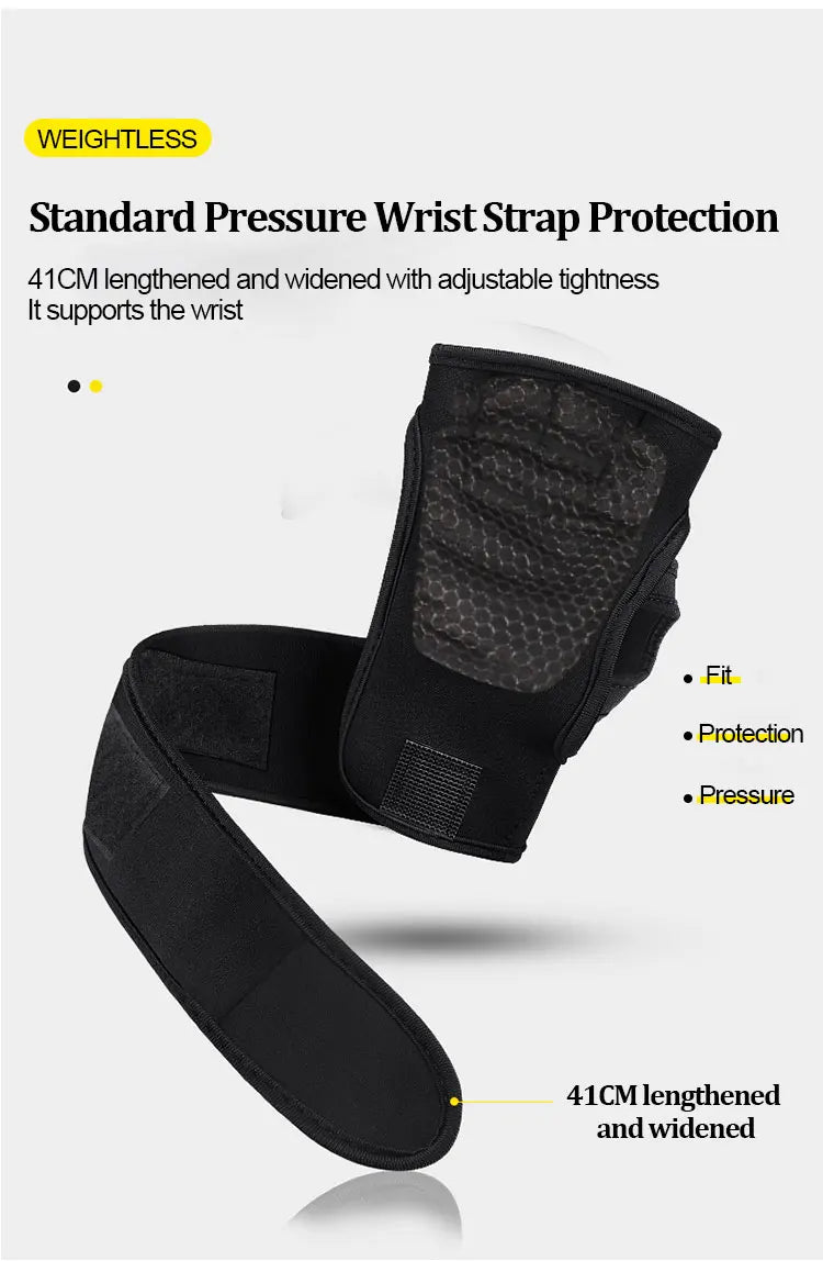 Guantes Deportivos para Gym y Entrenamiento – Protección Antideslizante para Pesas y Fitness (Hombre y Mujer)